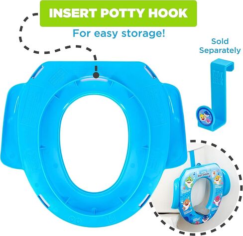 Nickelodeon Blue's Clues Soft Potty Seat and Potty Training Seat - Soft Cushion, Baby Potty Training, Safe, Easy to Clean in Kuwait
