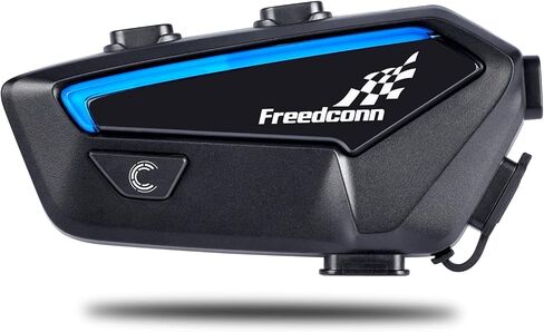 FreedConn Motorcycle Bluetooth Headset FX PRO 10 Riders Group Bluetooth Helmet Intercom Motorcycle Headset Helmet Communication System IP67 Ultra-Thin Bodywith Music Sharing in Saudi Arabia