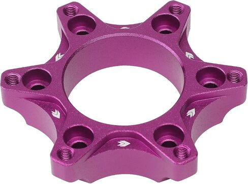 NRG Innovations SRK-LOTH-RD Red Gaming Steering Wheel Hub Adapter Compatible with Logitech G923 G29 G920 G27, 6 X 70mm Bolt Pattern in Saudi Arabia