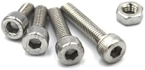 طقم مقابس سداسية 80 قطعة، 304 من الفولاذ المقاوم للصدأ، برغي M5 ومجموعة فرز صامولة مع كاسيت in Kuwait