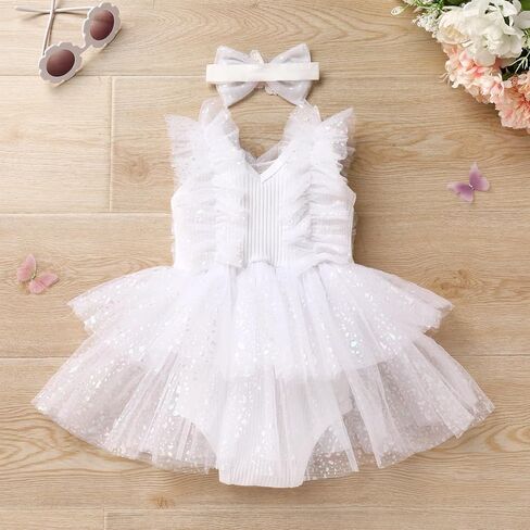 Imekis Baby Girls 1st Birthday Outfit Bee Floral Strawberry Dress Romper with Cake Cake Smash Party Photo Photo in Kuwait