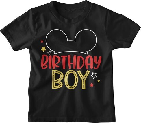 Luke and Lulu 2nd Dirthnd Shirt Boy - Mouse تحت عنوان عيد ميلاد القميص 2 - فتى عيد الميلاد 2 ، فتى - قميصان in Saudi Arabia