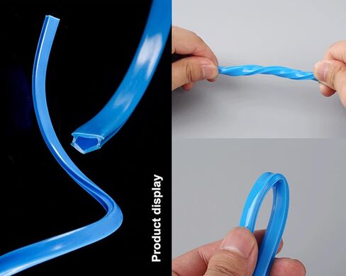 10 أمتار أزرق 6 مم فتحة ألومنيوم غطاء فتحة سدادة مسطحة، شريط إغلاق ناعم للحماية من الغبار لسلسلة 2020 سلسلة 1010 فتحة 6 مم من الألومنيوم (أسود) in Kuwait