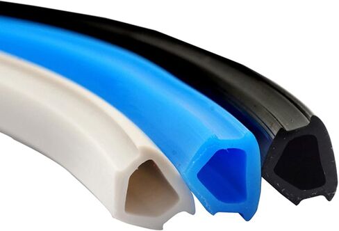 10 أمتار أزرق 6 مم فتحة ألومنيوم غطاء فتحة سدادة مسطحة، شريط إغلاق ناعم للحماية من الغبار لسلسلة 2020 سلسلة 1010 فتحة 6 مم من الألومنيوم (أسود) in Kuwait