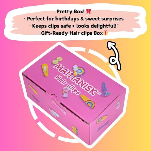 15PCS Hair Accessories for Girls Little Girl Hair Clips Barrettes for Baby Toddler Teens Women Kids Cute Candy Colorful Flower Gift for 4-12 Ages (Hair Accessories for Girls) in Kuwait