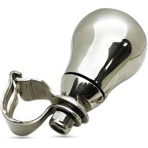 MARINE CITY 316 Stainless Steel Sport Boat Knob - Spinning Ball Bearing Knob for Steering Wheels | Strong & Durable | Ideal for Marines, Yachts, Boats, and Caravans