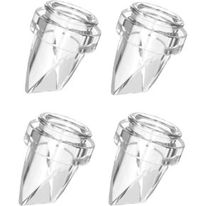 Breast Pump Parts Flange Shield 24mm Duckbill Valve Silicone Diaphragm Milk Collector Cup Set Overall Wearable Replacement Accessories Compatible with MOMMED Mumgaroo MISSAA S18 S21, 2 Packs 12 Pcs