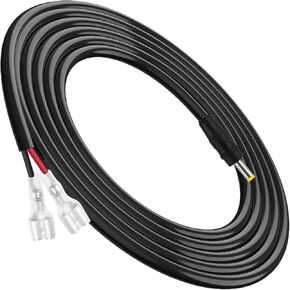 Trail Camera Power Cord,4.0x1.7mm DC Plug External Power Cable, Compatible with Covert, Snyper, Wise Eye Cameras (End-Spade Connector) (4.0x1.7mm)