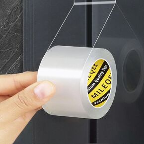 Window Seal Strip Tape for Winter Clear,1in x 32.8FT, Weather Stripping Sealing Insulation Tape for Windows and Door, Window Frame Sealer Draft Blocker Doors Seals Strips, 0.5mm Thick