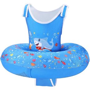 HeySplash Toddler Swim Vest for Age 3-6, Swim Trainer Vests with Adjustable Strap fit for Boys Girls 30-60lbs,Children Swimsuit, Floating Tubes Swim Aid Jackets,Beginner Learn to Swim Pool Floaties