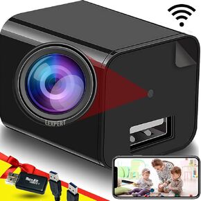 LEXPERT Spy Camera Security Nanny Cam Hidden Motion Detection 1080P Full HD *** No Wi-Fi