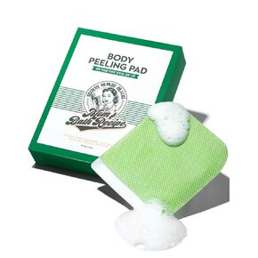 Mom’s Bath Recipe Body Peeling Pad Original, All in One Bubble Body Wash & Scrub Gloves with Honey & Yogurt, Exfoliating Mitts for Dead Skin Cells, Skin Retexturizing Pads, 8 Sheets