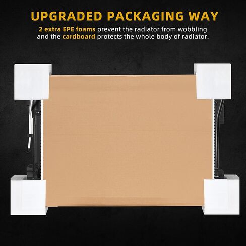 مشعاع DWVO مشعاع كامل متوافق مع 2001-2006 Hyundai Elantra، متوافق مع 2003-2008 Hyundai Tiburon 2.0L 2.7L L4 V6 DWRD1007 in Kuwait