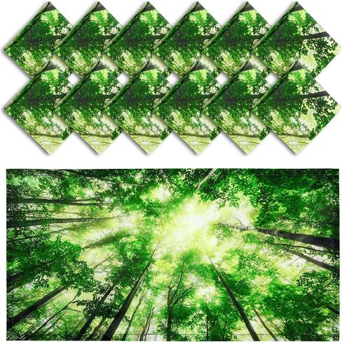 12 Pcs Classroom Fluorescent Light Covers Bulk, Seasons Forest in Saudi Arabia