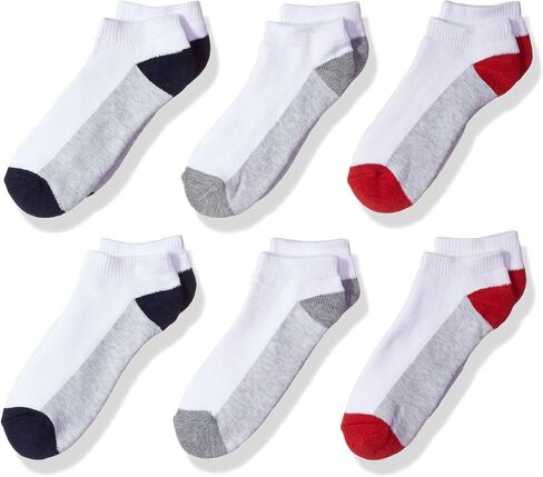 Fruit of the Loom Boys' 6 Pack No Show Socks in Saudi Arabia