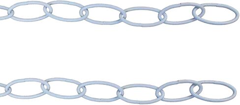 وصلة سلسلة فولاذية بطول 91.44 سم بطول 11 للنباتات المعلقة، ثبات قوي مع خطاف على شكل حرف S للتوصيل، أقصى حمل يصل إلى 40 رطلاً (عبوتان، كروم) in Kuwait