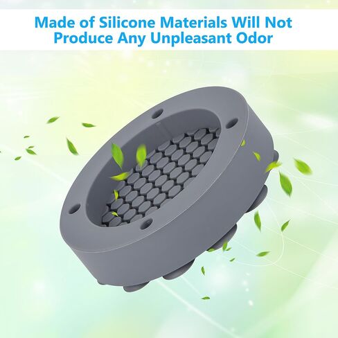 Pack of 8 Anti Vibration Silicone Pads for Washing Machine, Vacuum Suction Cups Keep Washing Machine in Place, Prevent Your Washer and Dryer Set from Shaking, Walking, Reduce Noise and Protect Floor in Saudi Arabia
