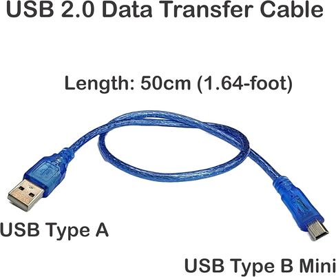 Mini USB Cable for Arduino Nano, 2 Pieces in Kuwait