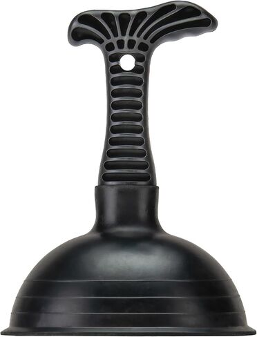 SteadMax XTS-55-PRO Sink Plunger, Commercial Grade, Powerful 5" Large Rubber Cup for Clogged Kitchen, Sink, Shower, and Bathroom Drains (1 Pack) in Saudi Arabia
