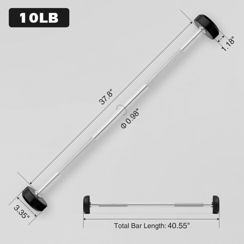 Rubber Coated Fixed Barbell, Pre-Loaded Weights Straight Solid Steel Barbells, Weighted Bar for Weightlifting Exercise, Bodybuilding, Strength Training, Squat Rack & Bench Press in Saudi Arabia