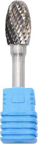 SE-5L6 Tungsten Carbide Burr Lengthened Rotary File Oval Egg Shape Double Cut with 1/4''Shank for Die Grinder Drill Bit in Kuwait