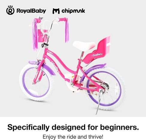 RoyalBaby Chipmunk Kids Bike Toddlers 12 14 16 18 Inch Wheel Bicycle Beginners Boys Girls Ages 3-11 Years, Multiple Color Options in Saudi Arabia