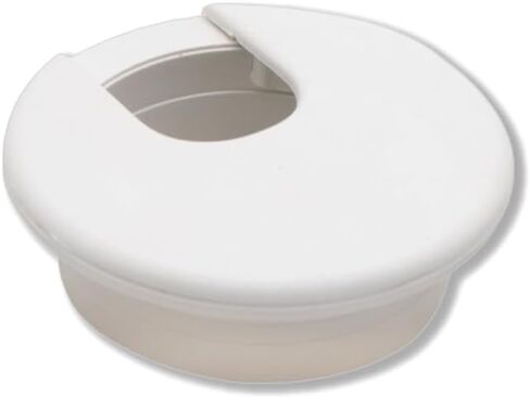 2 حزمة من حلقات سلك المكتب الأسود مقاس 1-1/2 بوصة، غطاء فتحة كابل سلك 38 مم، منظم سلك إدخال فتحة سلك المكتب للكمبيوتر والمكتب والمنزل in Kuwait