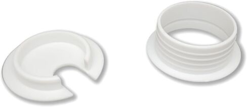 2 حزمة من حلقات سلك المكتب الأسود مقاس 1-1/2 بوصة، غطاء فتحة كابل سلك 38 مم، منظم سلك إدخال فتحة سلك المكتب للكمبيوتر والمكتب والمنزل in Kuwait