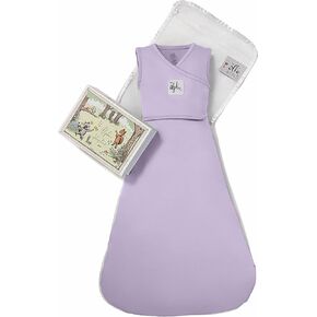 The Ollie World Alphie Sleep Pouch, Made from Custom Patented Moisture-Wicking Fabric, 2-Way Zipper, Sleep Sack, Wearable Blanket, Swaddle Transition