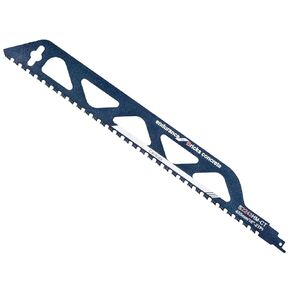 Masonry Reciprocating Saw Blades, High Strength Hard Alloy Saw Blades Cut Aerated Concrete, Fiber Cement, Brick and More with Hard Alloy Precision(S2243)