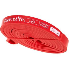 أربطة مساعدة للسحب من TheFitLife - أربطة مقاومة للتمرين، أربطة تدريب طويلة للتمرين، رباط لياقة بدنية لمساعدة السحب، بديل لمجموعة الدمبل وأجراس كيتل بيل، الحديد in Kuwait