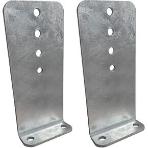 A.A 12" Galvanized L-Type Boat Trailer Bunk Bracket, Heavy Duty