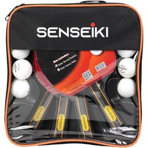 Ping Pong Paddles - High-Performance Set with Premium Table Tennis Rackets, 3-Star Ping Pong Balls, Compact Storage Case | Table Tennis Set
