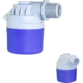 1PC Water Float Valve 2 Inch, 2" Side Inlet Float Valve for Water Tank, Water Trough Float Valve, Automatic Water Level Control Float Valve for Pools, Pond, Livestock, Aquariums, Aquaculture