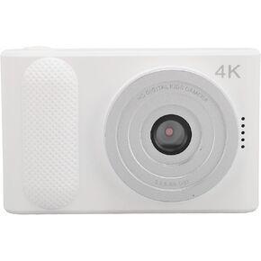4K Digital Camera for Kids ، 16x Zoom Video Camera Camcorder Autofocus مع شاشة TFT 2.4 بوصة ، كاميرا سفر محمولة 48 ميجابكسل HD Pocket Flagging (أسود) in Kuwait