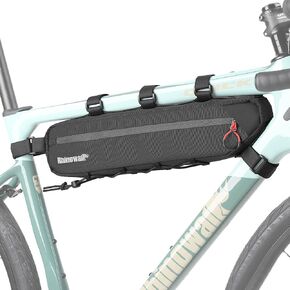 Rhinowalk Bike Bag Bike Frame Bag Waterproof Bike Triangle Bag 2.7L Bicycle Pouch Under Tube Bag Professional Cycling Accessories(XXL)
