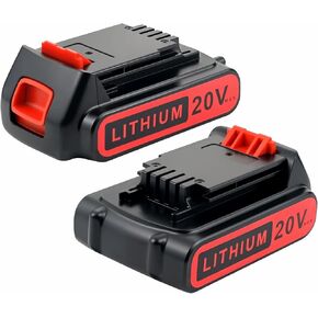 LBX2040 40V Lithium Battery: Replacement for Black and Decker 40 Volt MAX LBXR2036 LBXR36 LBX1540 LBX2540 Compatible with 36V Charger 2 Pack