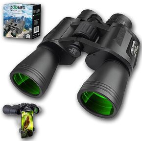Binoculars 10x25 for Adults and Kids, ZOOMED Large View Compact Binoculars with Low Light Vision, Easy Focus Small Binoculars for Bird Watching Outdoor Travel Sightseeing Concert Hunting Hiking