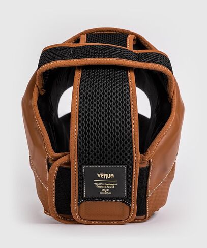 Venum Impact Evo Headgear - Black in Saudi Arabia