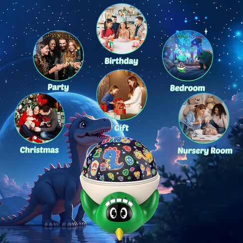 Star Projector Night Light for Kids ، 360 درجة مدورة مصباح مراقبة النجوم ، وضع 15 ألوانًا ، هدايا للفتيات الفتيات البالغون من العمر 2 إلى 12 عامًا في غرفة نوم الحضانة (أبيض) in Saudi Arabia