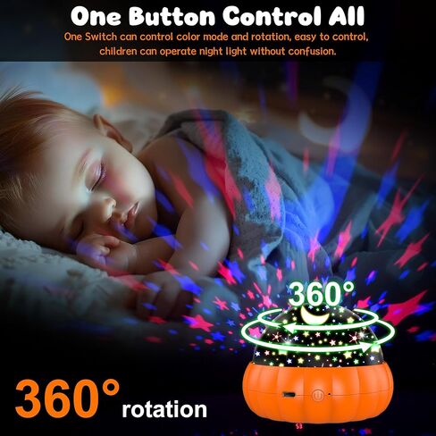 Star Projector Night Light for Kids, 360 Degree Rotating Starry Projector Lamp, 15 Colors Mode, Gifts for 2-12 Year Old Girls Boys for Nursery Bedroom(White) in Kuwait
