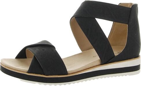Lifestride Womens Zoom Sandal Platino Gold Metallic 7.5 W in Kuwait