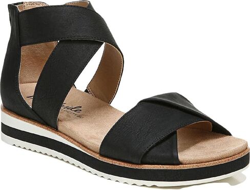 Lifestride Womens Zoom Sandal Platino Gold Metallic 7.5 W in Kuwait