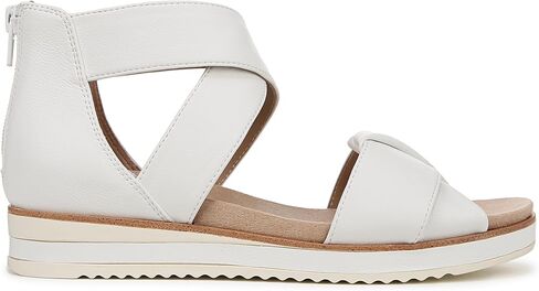 LifeStride Womens Zoom Sandal Platino Gold Metallic 7.5 W in Saudi Arabia