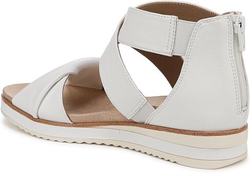 LifeStride Womens Zoom Sandal Platino Gold Metallic 7.5 W in Saudi Arabia