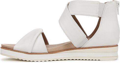 LifeStride Womens Zoom Sandal Platino Gold Metallic 7.5 W in Saudi Arabia