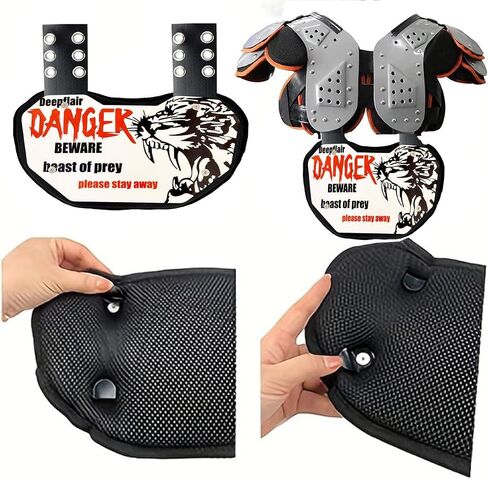 Sports Football Back Plate Curved Design Football Lower Back Protect Sports Protective Accessories Big Red Lips for Kids & Adults in Saudi Arabia