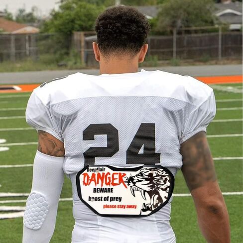 Sports Football Back Plate Curved Design Football Lower Back Protect Sports Protective Accessories Big Red Lips for Kids & Adults in Saudi Arabia