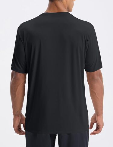 BALEAF Men's UPF 50+ Sun Protection Shirts UV SPF Short Sleeve T-Shirts Rash Guard Quick Dry Lightweight Hiking Athletic in Kuwait