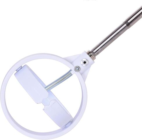 Mile High Life Golf Ball Retriever, Telescopic Golf Ball Retriever for Water with Spring Release-Ready Head, Durable Grabber Tool with Locking Clip, 80" Long, Lightweight (Yellow) in Saudi Arabia
